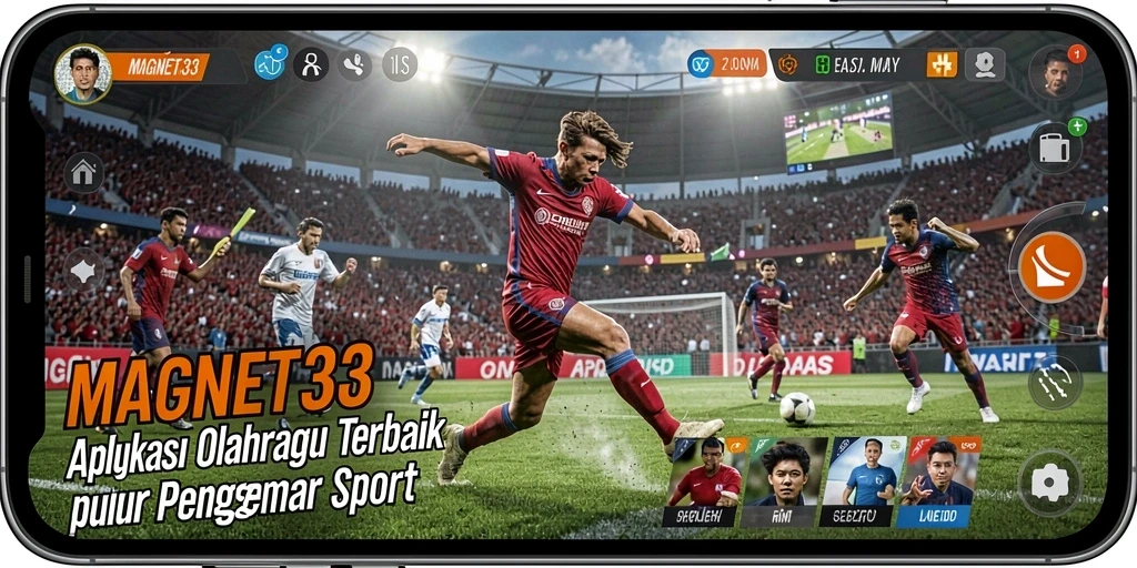 Tampilan gameplay yang menarik dan interaktif dari MAGNET33.