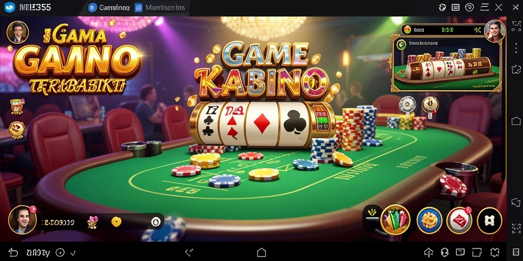 Gameplay ME355 yang menarik dan menghibur saat bermain Kasino.