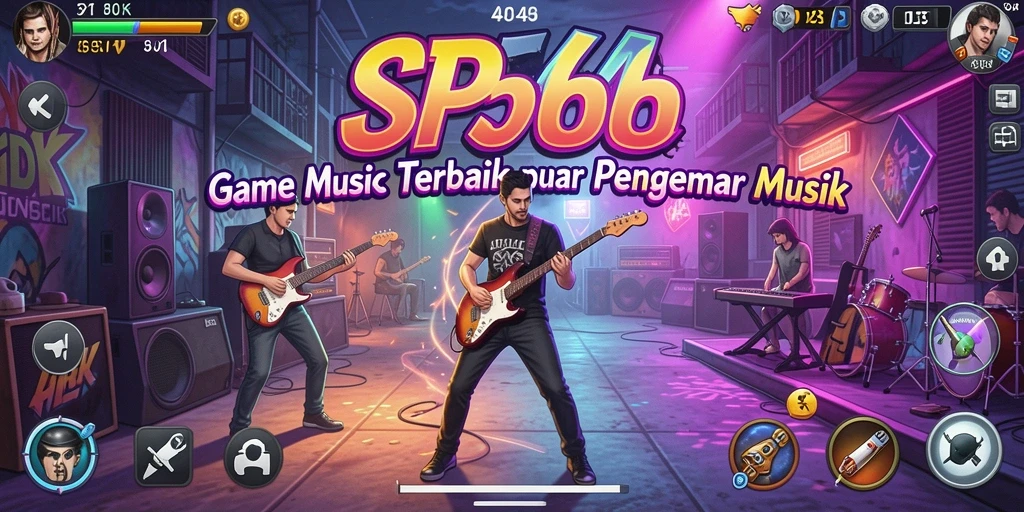 Tampilan gameplay interaktif SP666 yang menyenangkan dan penuh warna.
