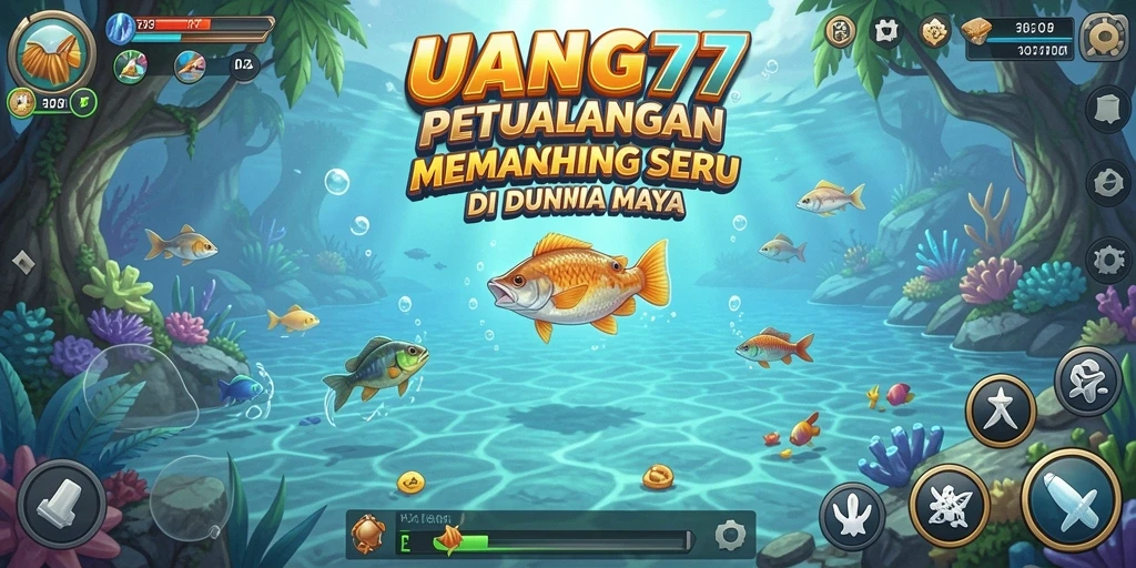Tangkapan ikan besar dalam gameplay UANG77 yang mengasyikkan.